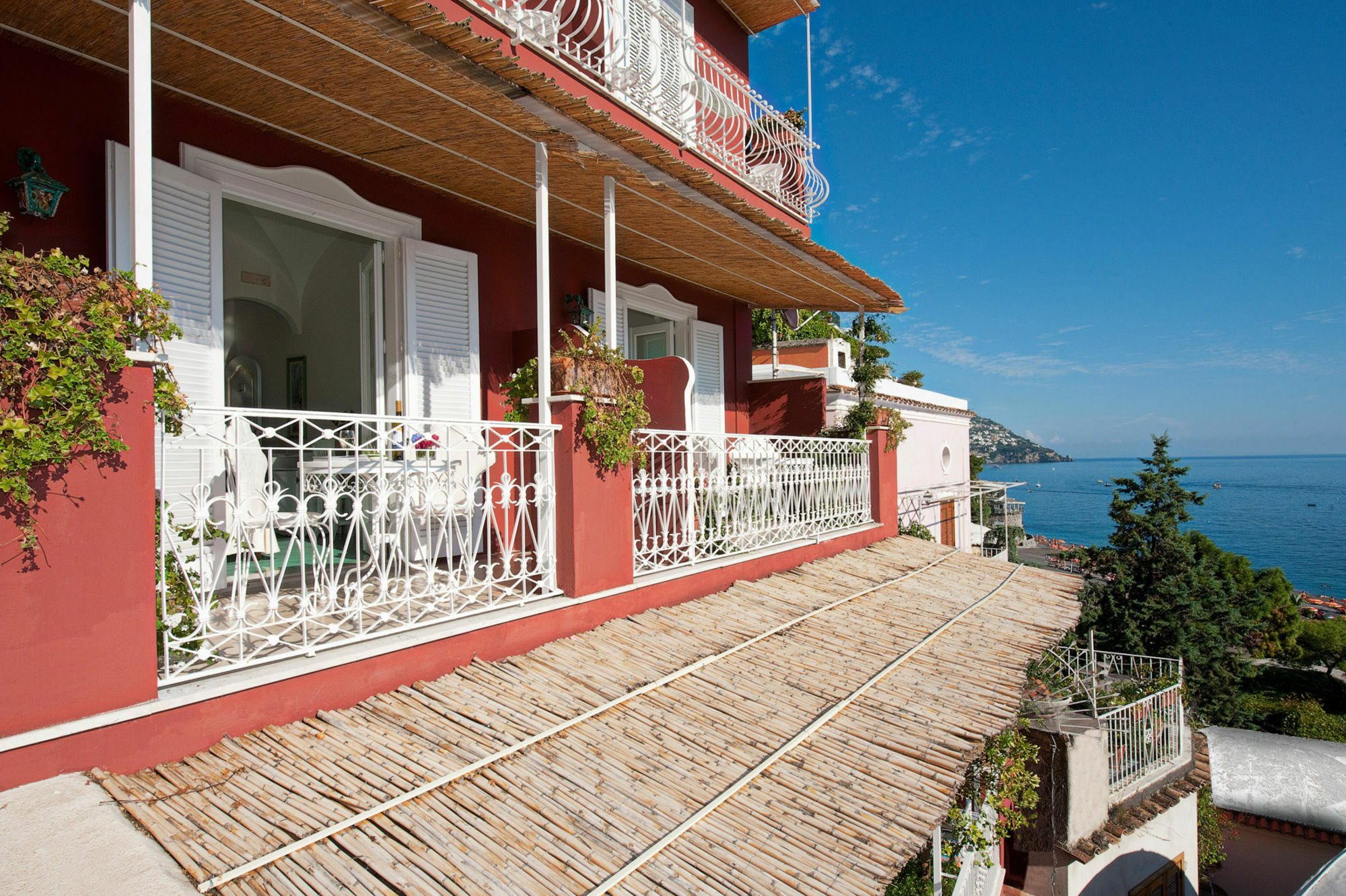 Villa La Tartana Positano Eksteriør billede